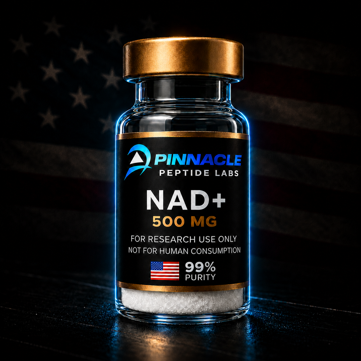 NAD Plus 500mg research vial